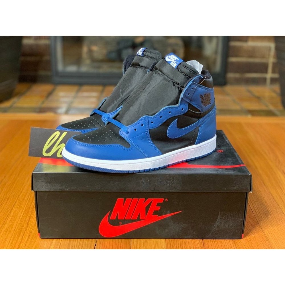 Sz 9.5 Air Jordan 1 Retro High "Dark Marina" - Picture 2 of 6